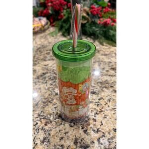 NEW Silver Buffalo Strawberry Shortcake 20oz Insulated Plastic Tumbler